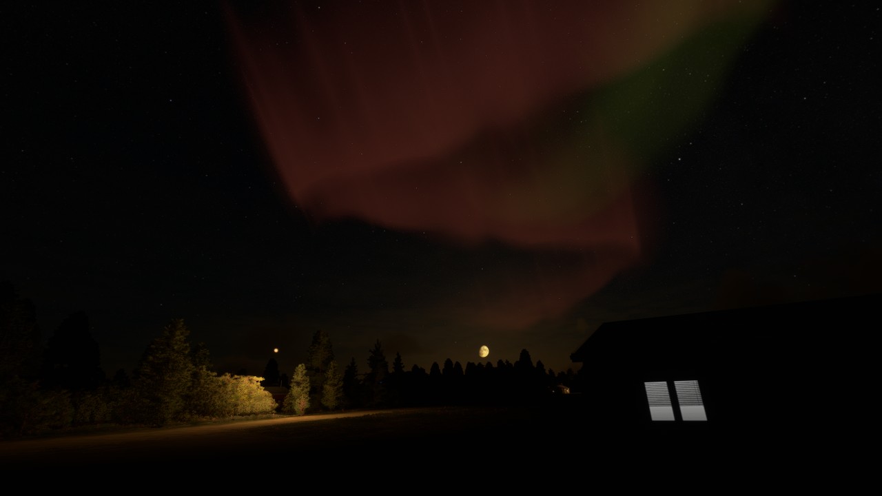 fichier article, Le ciel nocturne à Evansville n'est pas pollué par trop de lumières urbaines. Alors c'est idéal 