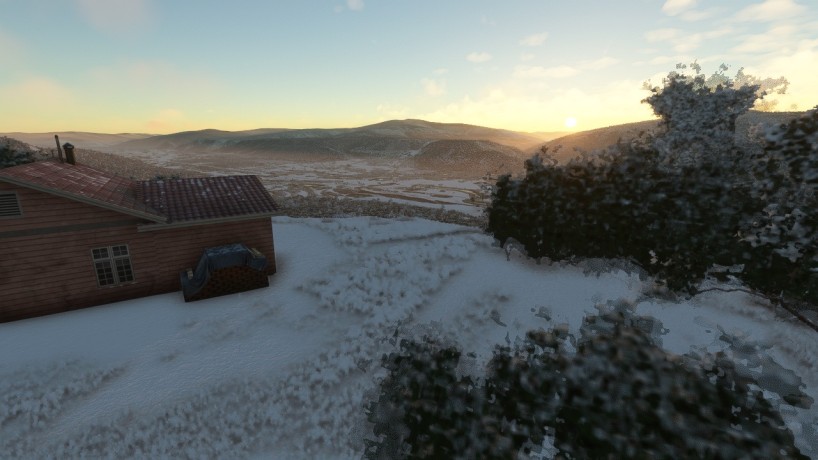 Image article, La vallée du Klondike. Au départ de l'aérodrome de Dawson City, un petit tour en hélico m'amène